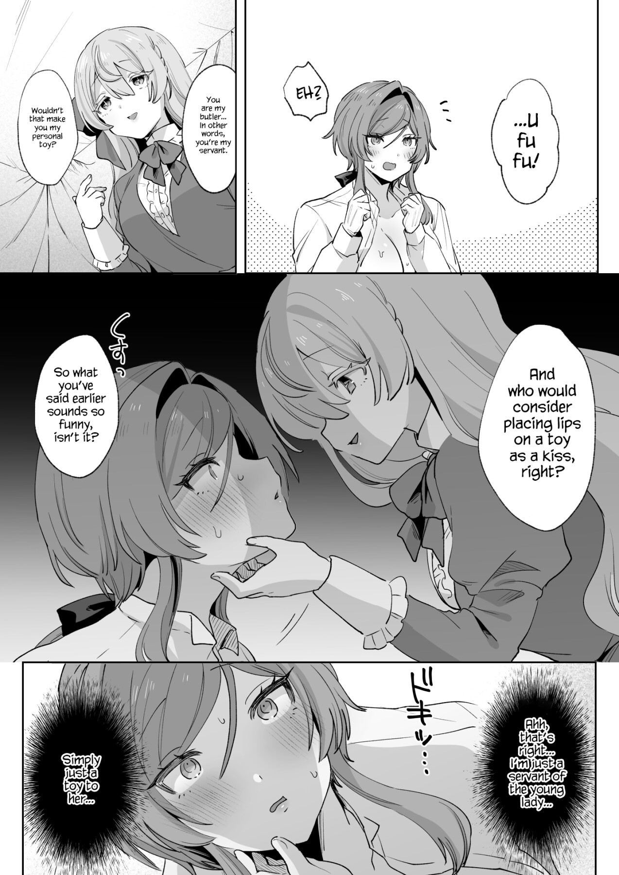 Hentai Manga Comic-A story about an obedient handsome butler who is developed into a lewd person by a young lady.-Read-42